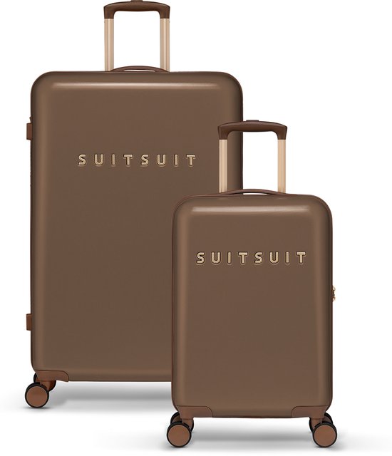 SUITSUIT Fusion Kofferset – 2delig – Cacoa Brown