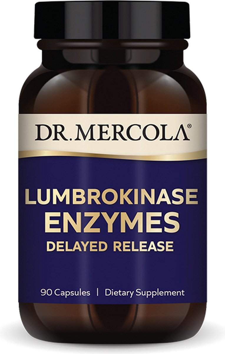 Goedkoopste Dr. Mercola - Lumbrokinase Enzymes - 90 capsules