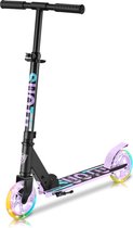Bol.com Suotu Stuntstep - Kinderstep - 145mm wielen - Step - 3 tot 12 Jaar - tot 50 kg - lichtgevende wielen - Jongens/Meisjes -... aanbieding