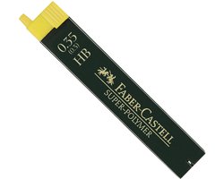 Faber-Castell potloodstiftjes vulpotlood - Super-Polymer - 0,35mm - HB - koker met 12 stuks - FC-120300