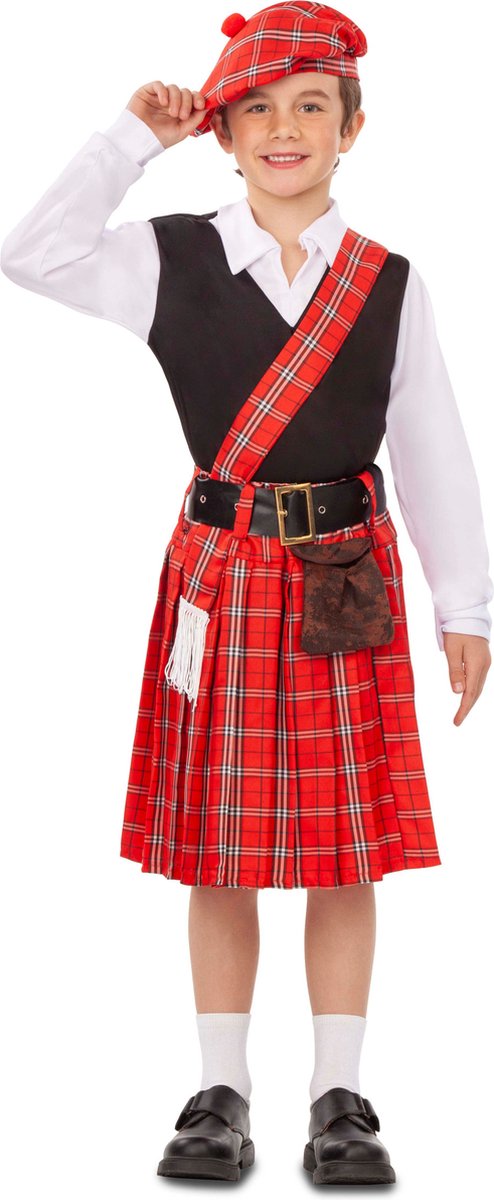 Schotse Highlander Kostuum Jongen - 5-6 Jaar