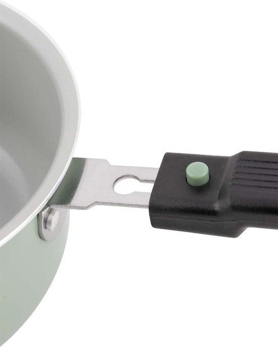 Bo-Camp - Hapjespan - Sprint ECO - Afneembare steel - Ø 24 cm - Groen van Bo-Camp — afbeelding 2
