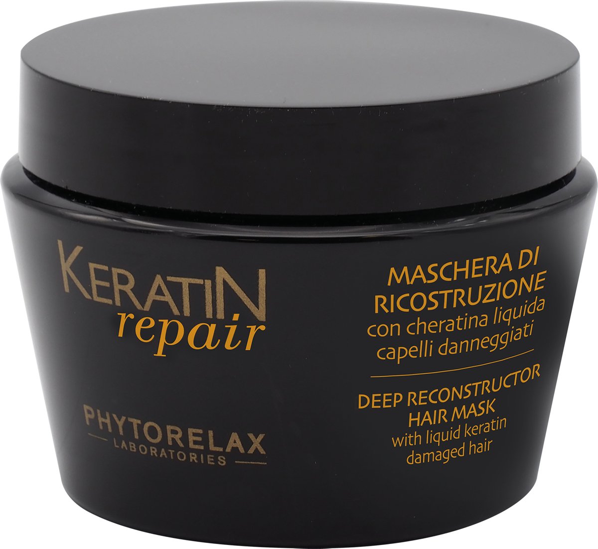 Phytorelax Keratin Repair Haarmasker – Herstelt Beschadigd Haar – 250ml