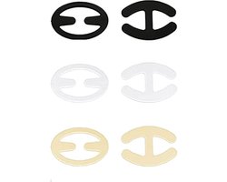 Doodadeals® - BH Clips – BH Clip Achterkant – BH Bandjes Tegen Afzakkende – Set van 6