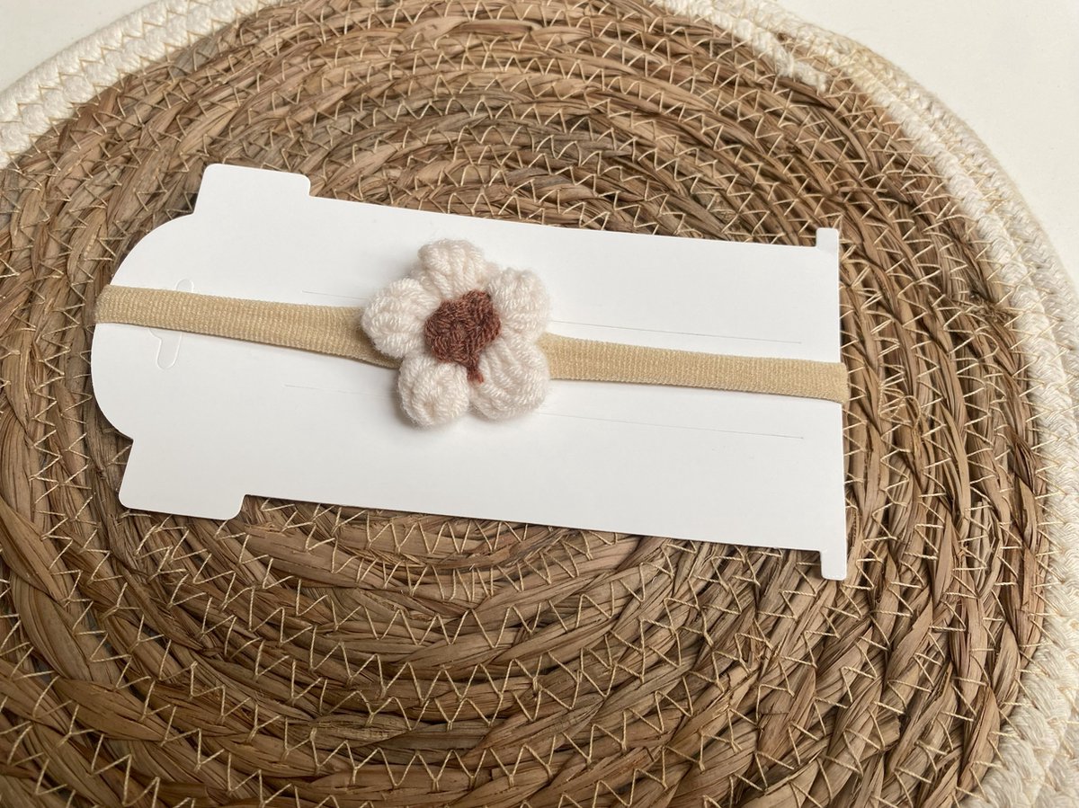 Baby haarband Annabel - Baby haaraccessoires - Baby meisjes haarbandjes - Newborn haarbandjes -Baby Haarbandje - Kinderhaarband - babykleding - baby haarband - baby meisje - meisjes - baby kleding - hoofdband baby - haarband