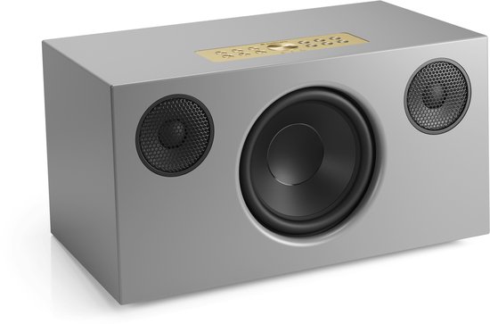 Audio Pro C10 MkII Smart Multiroom Actieve Luidspreker– 60W Vermogen – 4” Woofer voor Rijke Bassen – Multiroom Ondersteuning – Grijs