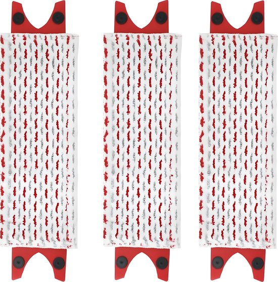 3x Dweil Navulling Mop geschikt voor Vileda UltraMax 2-in-1 UltraMat Microvezel wasbaar schoonmaak reinigen vervanging dweil mop doek