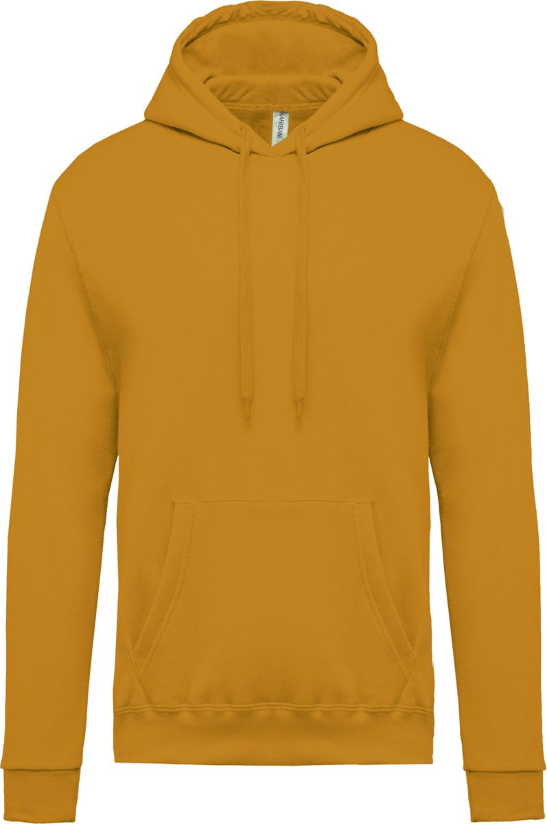 Kariban Herensweater met capuchon K476 - Dark Mustard - S