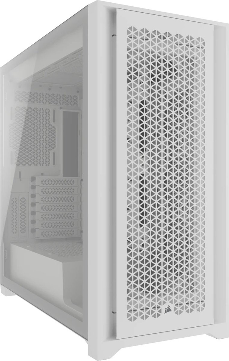 Corsair 5000D Core Airflow Mid-Tower Atx Pc Case - White
