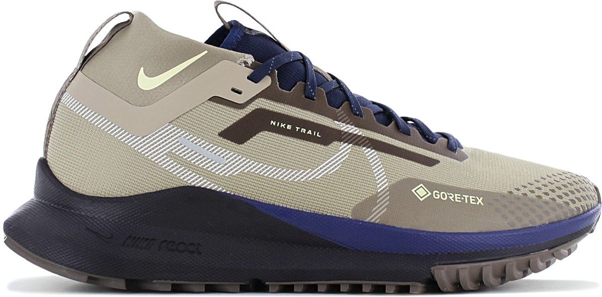 Nike React Pegasus Trail 4 GTX - GORE-TEX - Heren Trail-Running Hardloopschoenen FD5841-200 - Maat EU 44.5 US 10.5