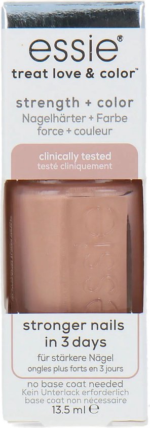 Foto: Essie treat love color 7 tonal taupe roze nagelverharder met calcium camellia extract 13 5 ml