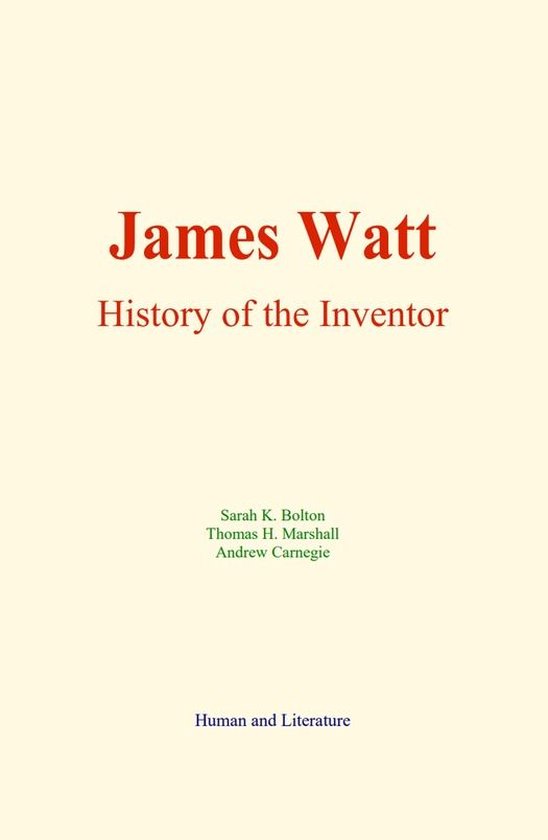 James Watt - cover