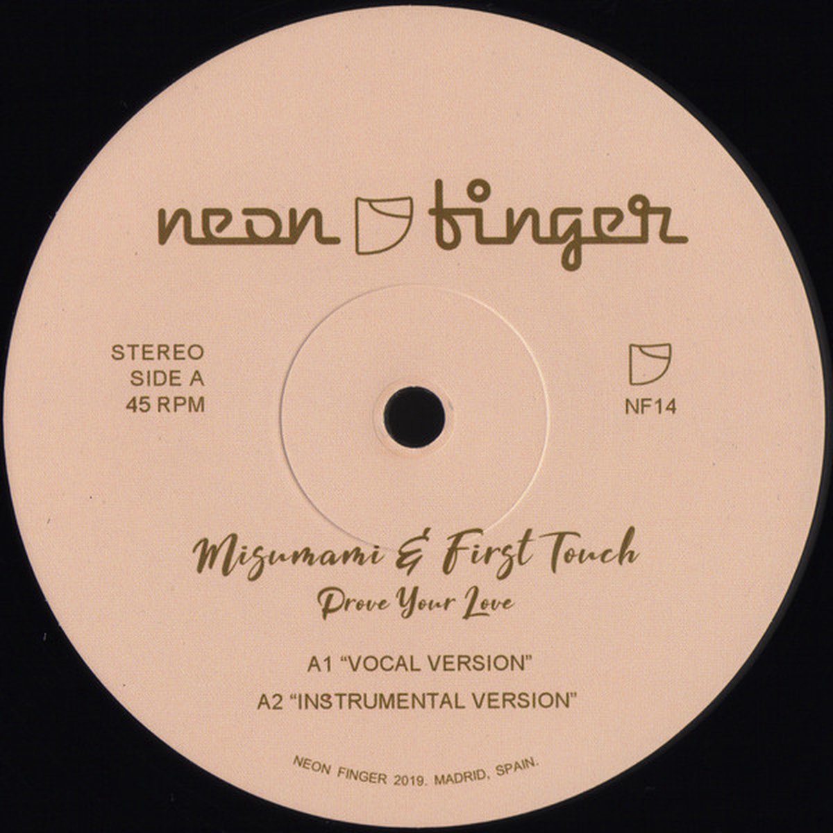 Misumami & First Touch – Prove Your Love - 12"