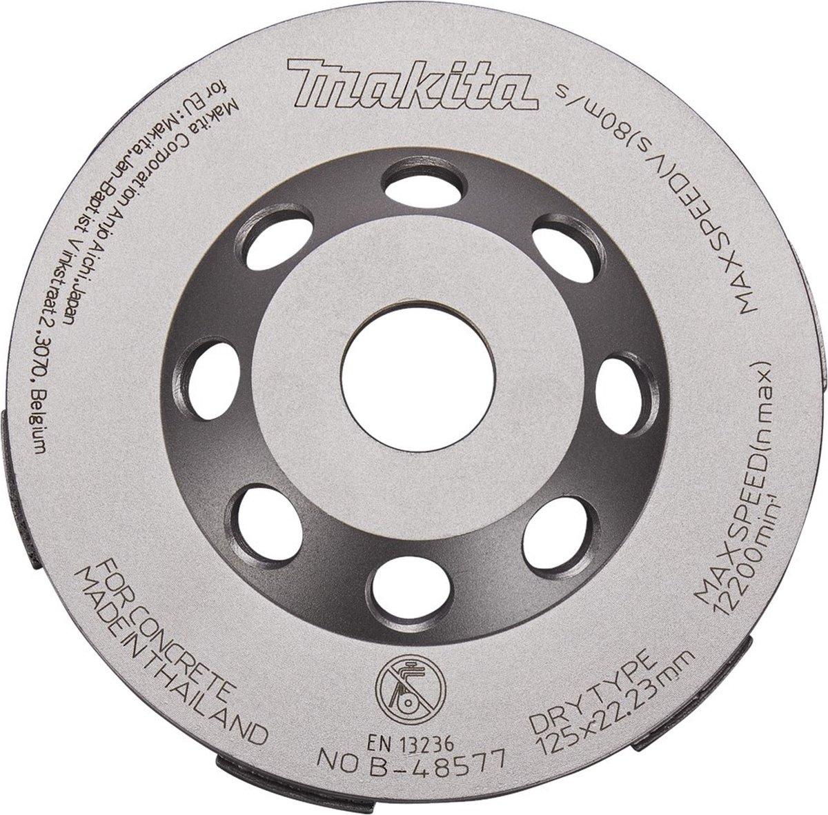 diamant komschijf 125mm