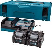 Bol.com Makita Accu Starterset XGT DC40RC 2x BL4025 - 191V27-4 aanbieding