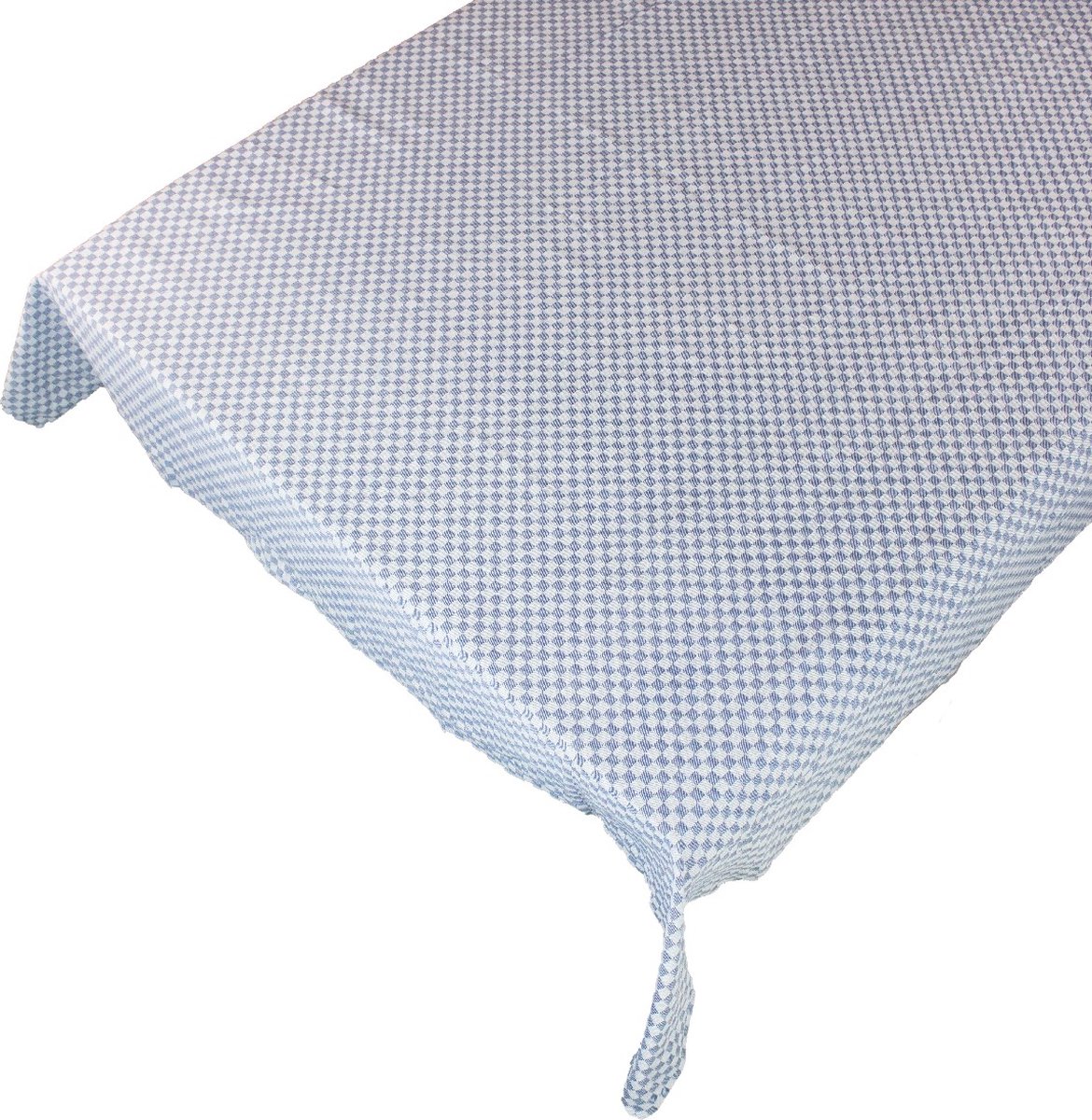 Dutch Check Tablecloth Textile blue 140x250cm