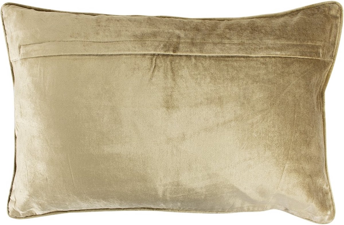 groot kussen fluweel goud 40x60cm