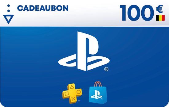 100 euro PlayStation Store tegoed - PSN Playstation Network Kaart (BE)