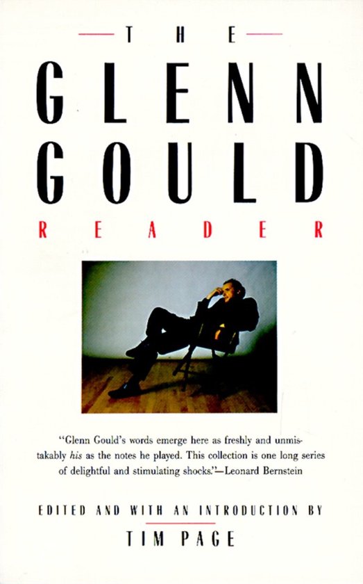 The Glenn Gould Reader - cover