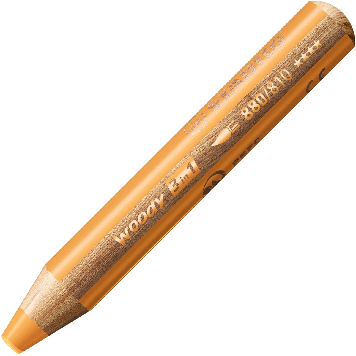 STABILO woody 3 in 1 - multitalent potlood - Oranje - Per stuk