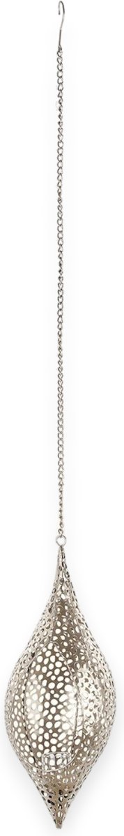 Gilde handwerk - Waxinehouder/ Kaarsenhouder - Hanger - Champagne kleur - Metaal
