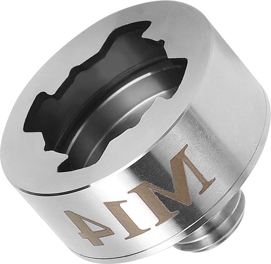 X-LOCK-adapter op M14-schroefdraad: 45 mm X-Lock-adapter met contramoer