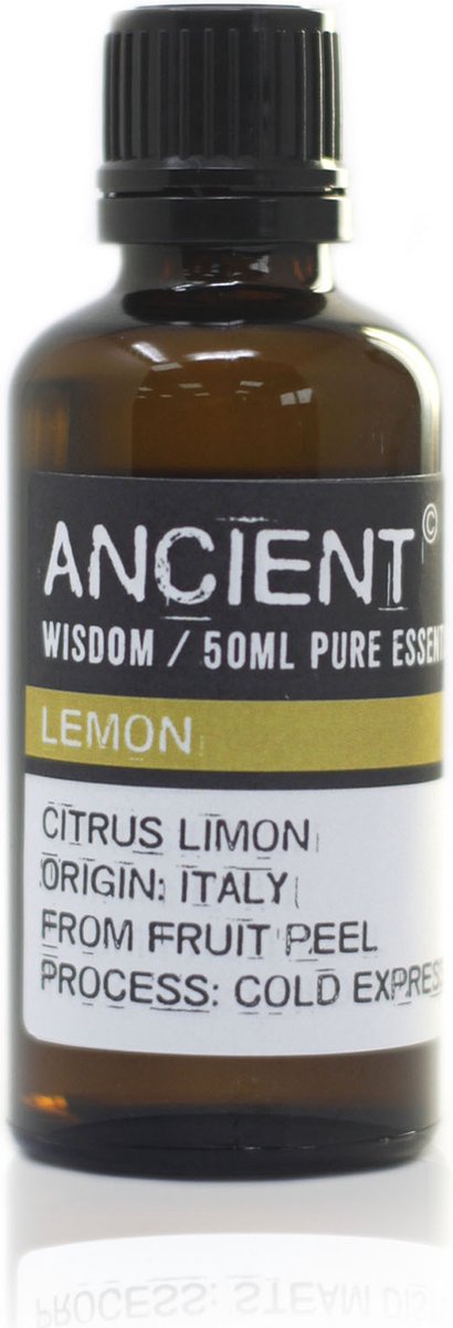 Goedkoopste Citroen Etherische Olie - 50 ml - Pure en Natuurlijke Citroenolie
