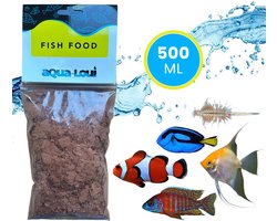 Aqua-Loui® - Visvoer - Tropisch Vissenvoer - Artemia - Vlokken (Flakes) - Visvoer Aquarium - Geschikt Voor Alle Maten Zoetwater & Zoutwater Vissen - 500ml