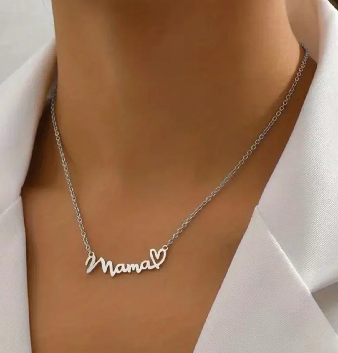 Mama zilver - moeder - cadeau