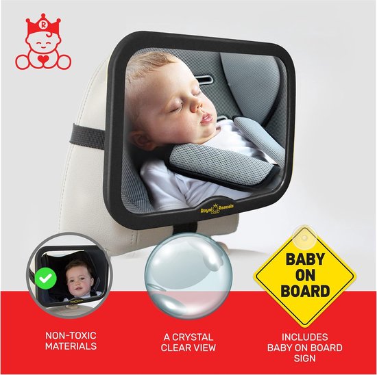 Rücksitzspiegel für Babys TBoonor Rücksitzspiegel auto sonnenschutz(2