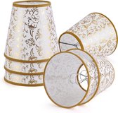 Tbest Petit Abat-jour 6pcs Petits Abat-jour à Clipser Sur Ampoule, Abat