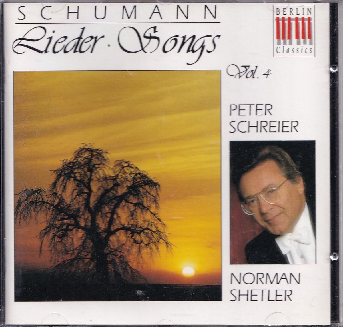 Lieder vol. 4 - Robert Schumann - Peter Schreier (tenor), Norman Shetler (piano)