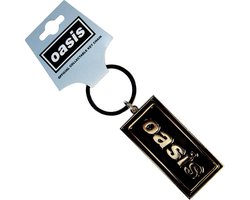 Oasis - Logo Sleutelhanger - Zwart/Zilverkleurig