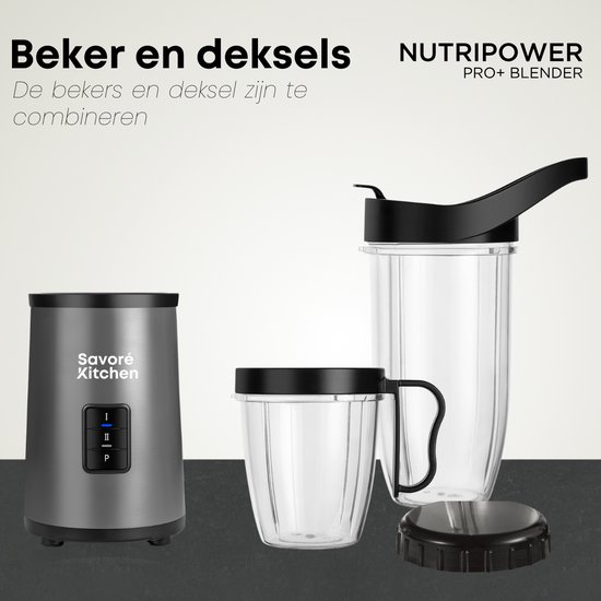 Savoré Kitchen Blender Accessoires - NutriPower Pro+ Blender onderdeel van Savoré — afbeelding 3