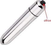 Mini Bullet Vibrator I Mini Vibrator I Vibrator voor Vrouwen I Clitoris en G Spot Stimulatie I Zilver