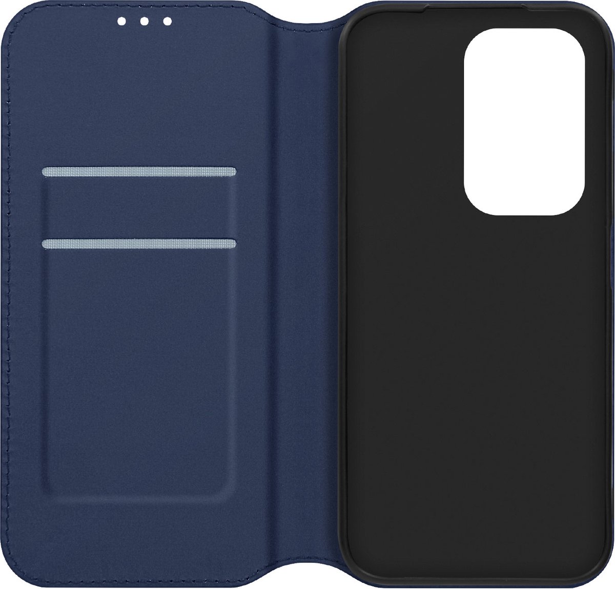 Avizar Foliohoes Geschikt voor Honor 200 Lite Multifunctionele klep, Nachtblauw