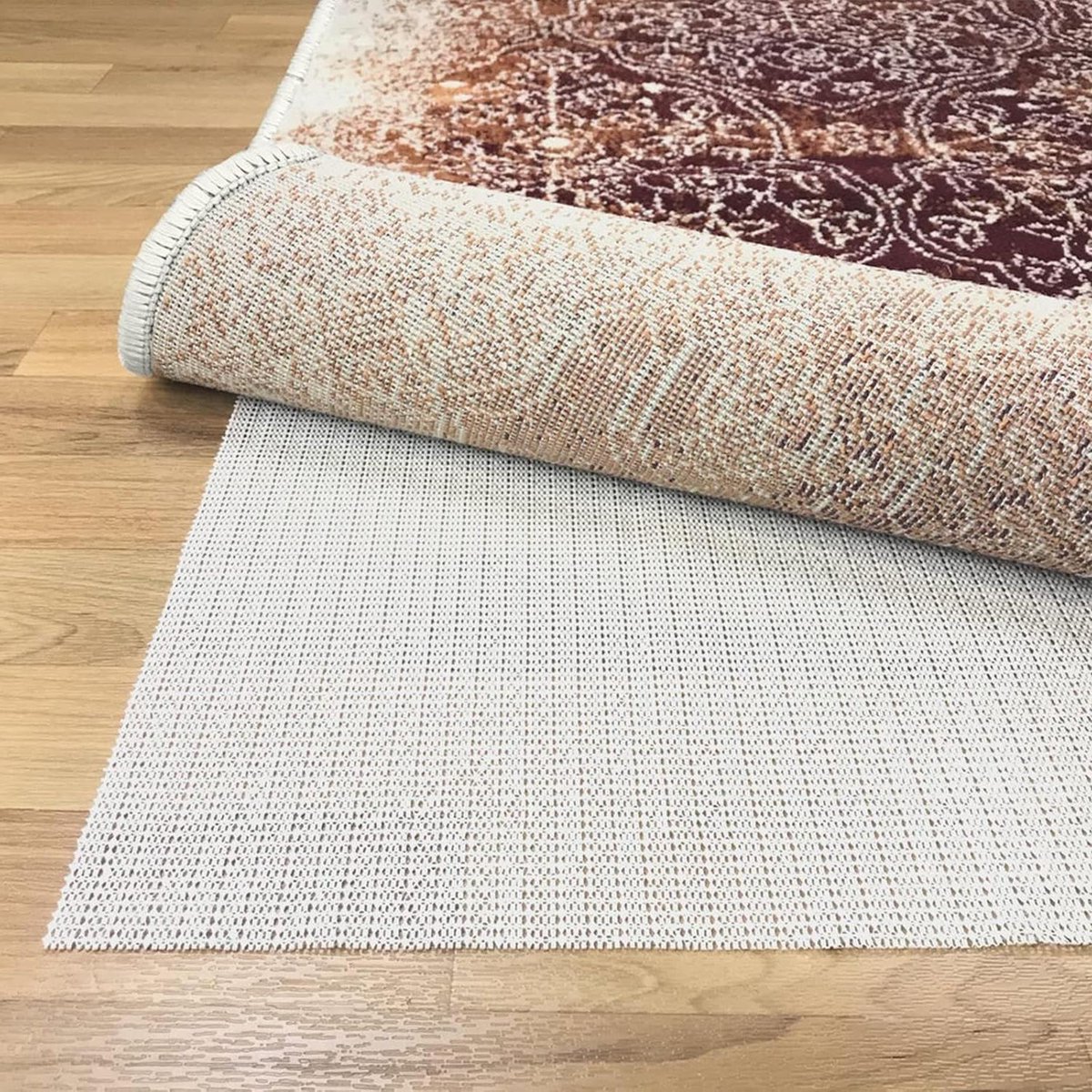 Ondertapijt Antislip 200 x 150 cm - Duurzaam Wasbaar - Gesneden Afwasbaar - Herbruikbaar - Woonkamer Slaapkamer Antislip Matten