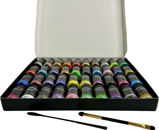 Poudre Mica 40 Couleurs X 5g - Colorant Résine Epoxy Savon Bougie - Qualité Alimentaire