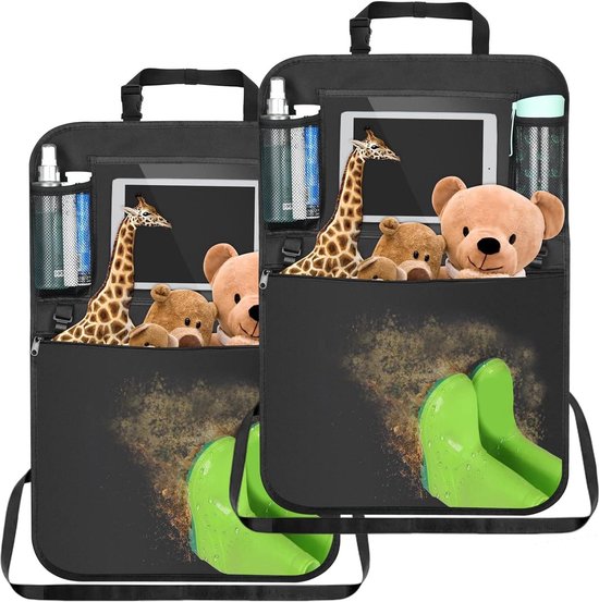 Opvouwbare auto-opbergtas voor de achterbank - organizer voor kinderen Opvouwbare auto-opbergtas voor de achterbank - organizer voor kinderen