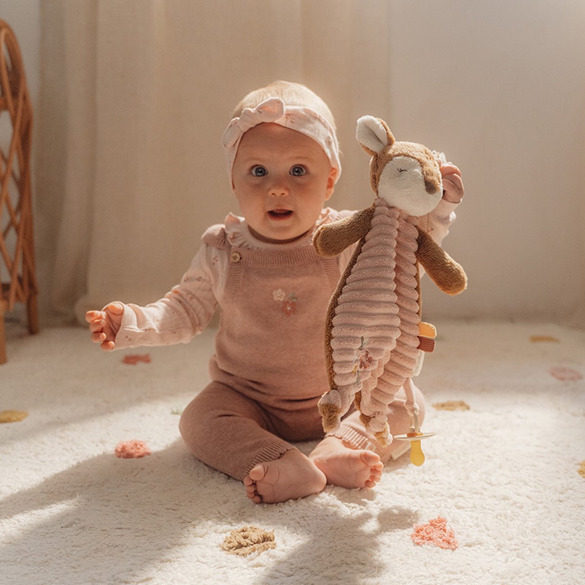 Little Dutch Knuffeldoekje knuffel Hert - Fairy Garden — afbeelding 4