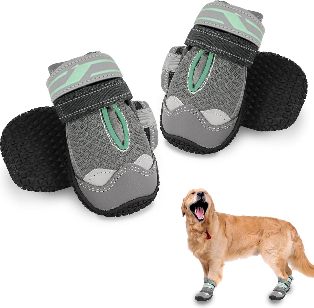 Lexium Hondenschoenen pootbeschermer - Hondenschoenen - Pootbescherming hond - Hondenschoentjes - Hondenlaarzen