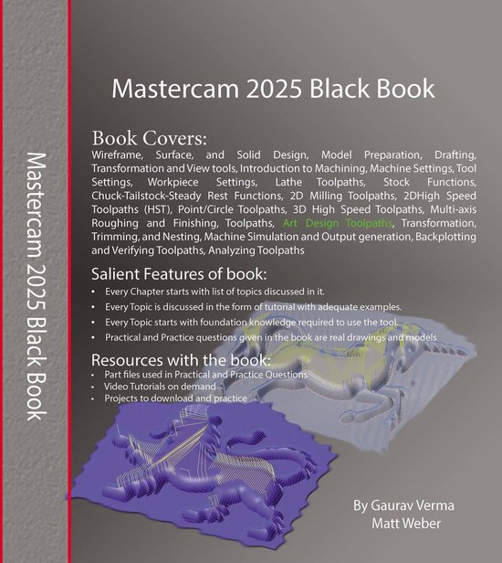 Mastercam 2025 Black Book - cover