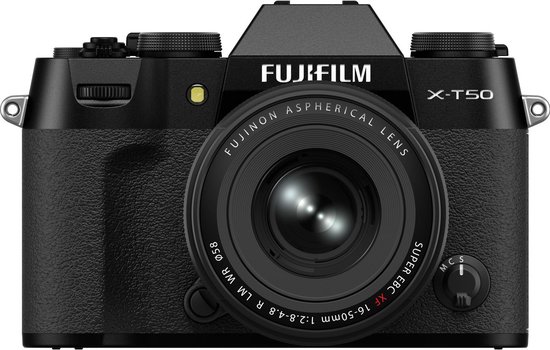 Fujifilm X-T50 Zwart + XF 16-50mm f/2.8-4.8 R LM WR
