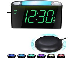 Solacis Trilwekker - Trilwekker voor doven - Wekker slechthorenden - Tril wekker - Wekker trilfunctie - Must have!