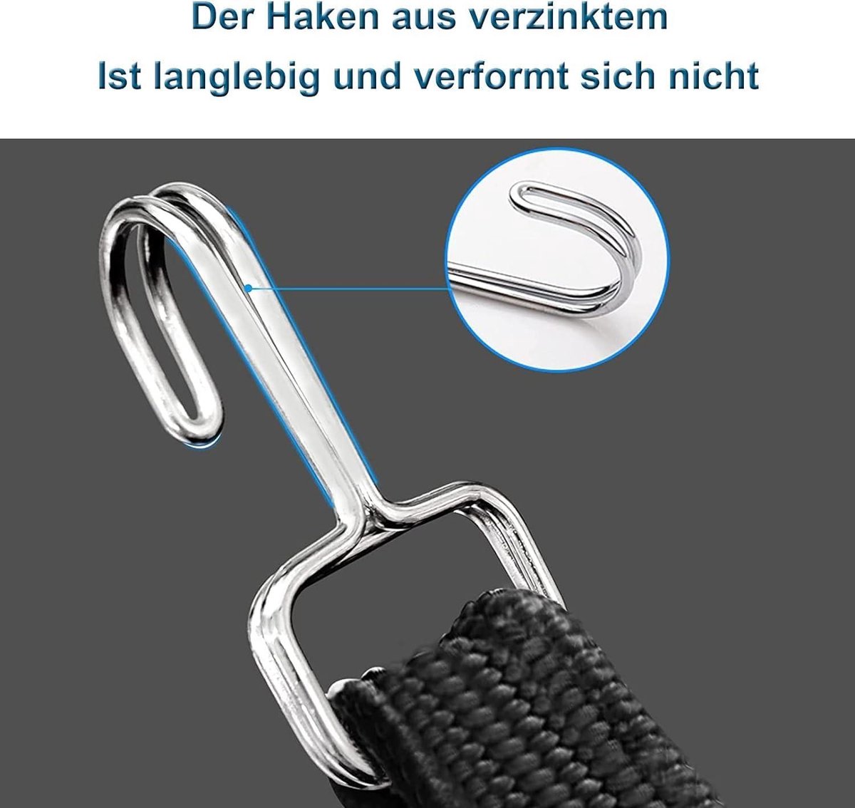 Lot De 4 Tendeurs élastiques Avec Crochet 60-120 Cm - Fixation Bagages Vélo Moto, Casque, Sac, Sandow
