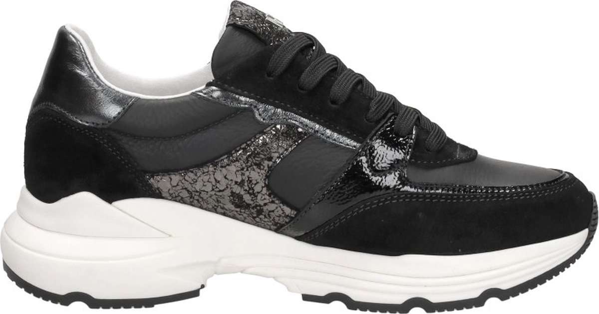Red Rag 71408 Sneakers Leren Sneaker Dames Zwart Maat 39 bol