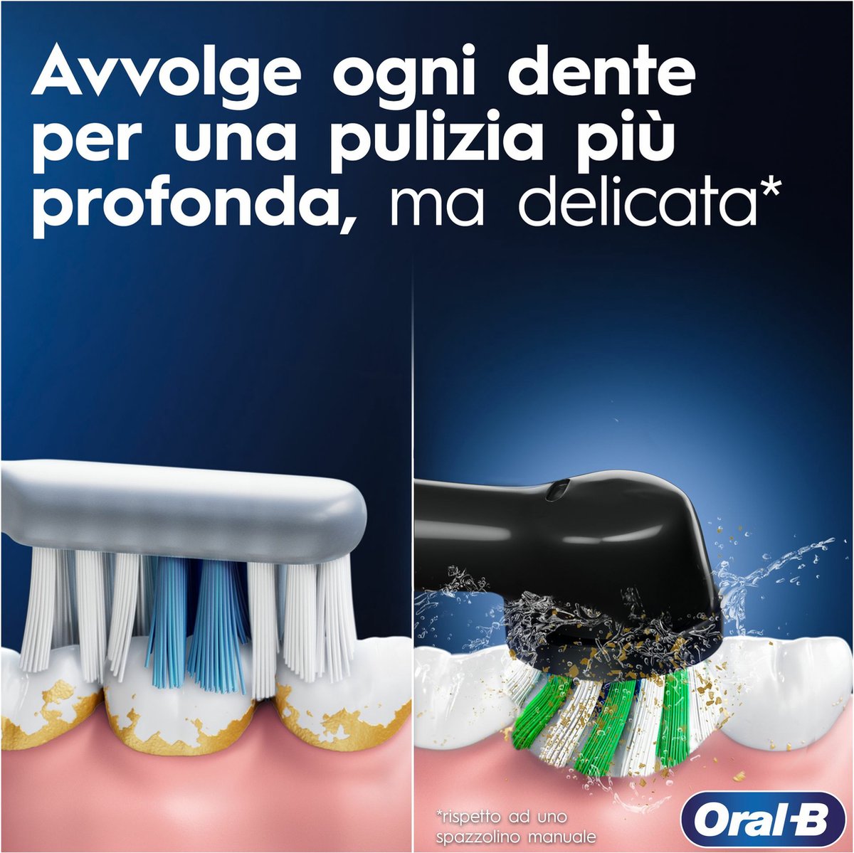 Afbeelding 3 van Oral-B Vitality Pro - D103 Duopack - Elektrische Tandenborstel - Blauw en zwart