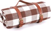 Picknickkleed - Waterdicht - 200x200 cm - Buiten - Opvouwbaar Picknickkleed - Buitenkleed - draagbare stranddeken zandvrij - Picknickdeken - Voor camping/park/tuin/strand/picknick/wandelen/barbecue