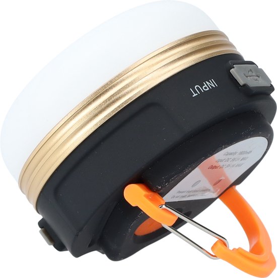 Camping lamp - Kampeerlamp - Campinglamp, lamp, hanglamp, draadloos! - Ophangbaar - USB-C oplaadbaar, met USB-C lader - Geschikt voor binnen en buiten de tent van Merkloos — afbeelding 3