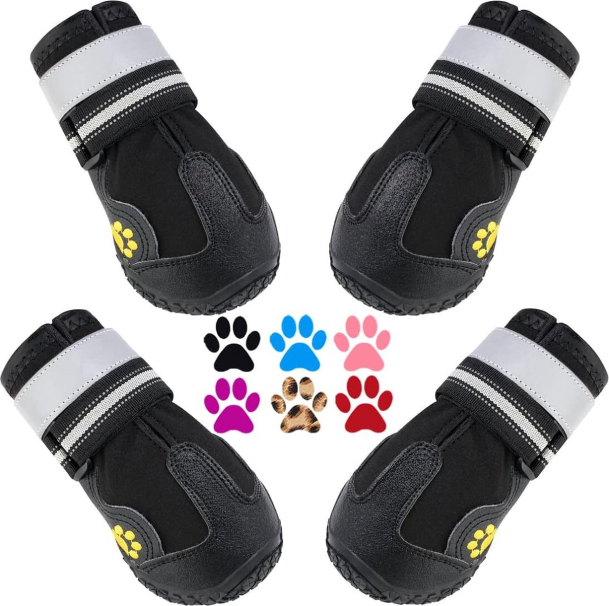 Lexium Hondenschoenen pootbeschermer - Hondenschoenen - Pootbescherming hond - Hondenschoentjes - Hondenlaarzen